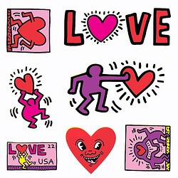 （碰瓷 Keith Haring）